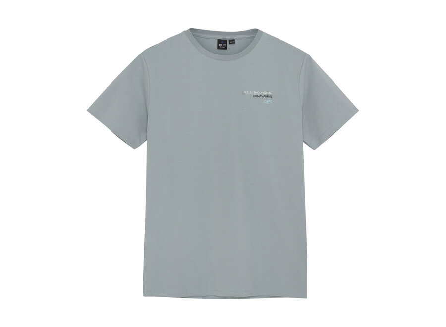 T-shirt RLX Backprint Ash Turquoise