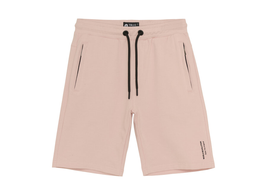 Jog Shorts Rellix Zip Dusty Pink