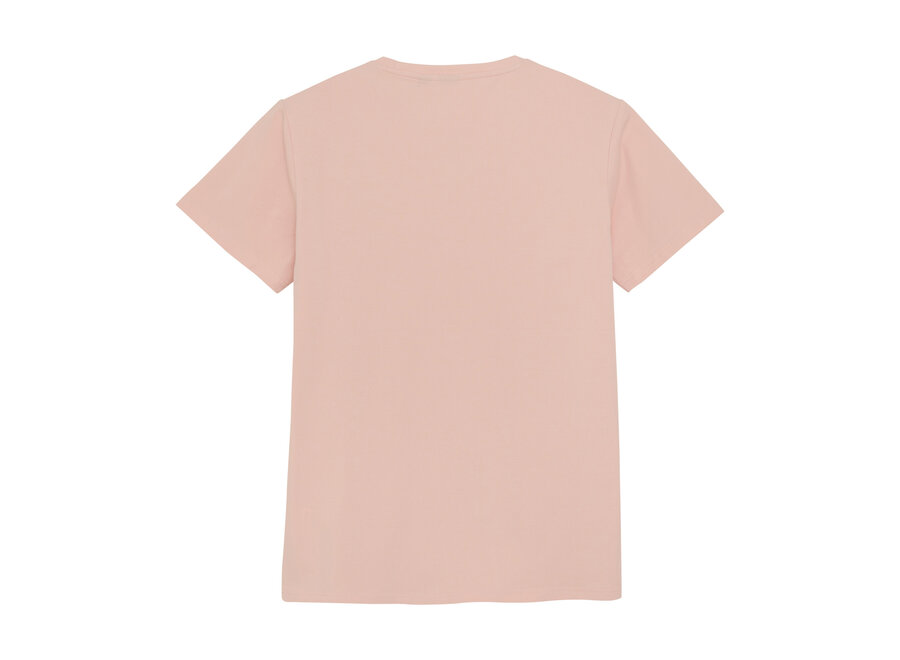 T-shirt SS Basic Dusty Pink