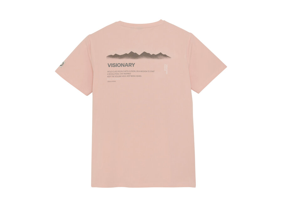 T-shirt RLX Backprint Dusty Pink
