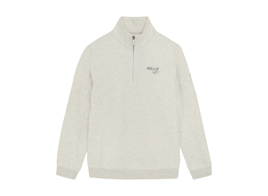 Sweater Rellix Zip Kit Melange