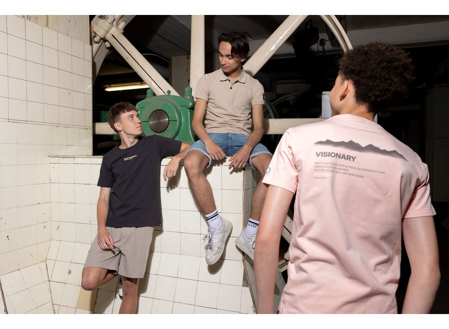 T-shirt RLX Backprint Dusty Pink