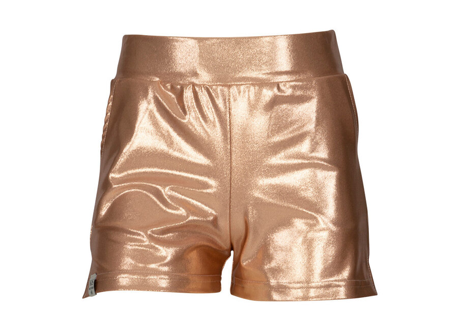 Short Amalia  shiny peach