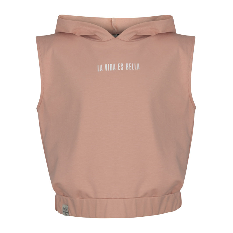 Hoodie Marleen soft pink