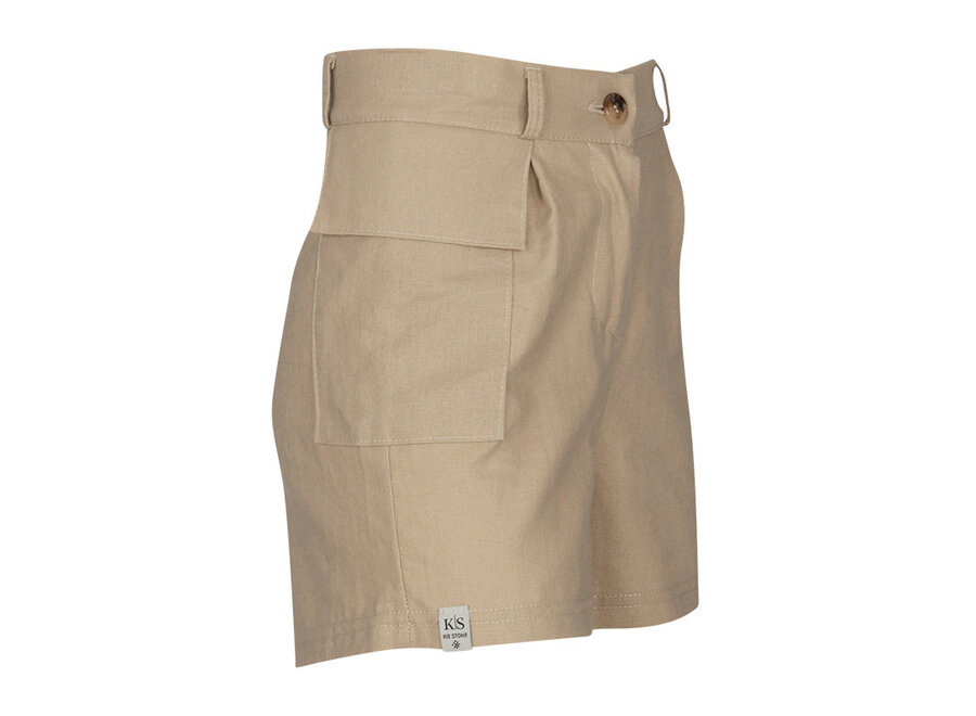 Short Sandy  klepzak  sand linnen