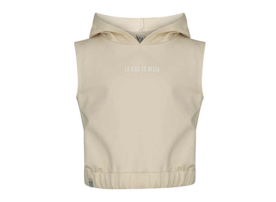 Hoodie Marleen sand