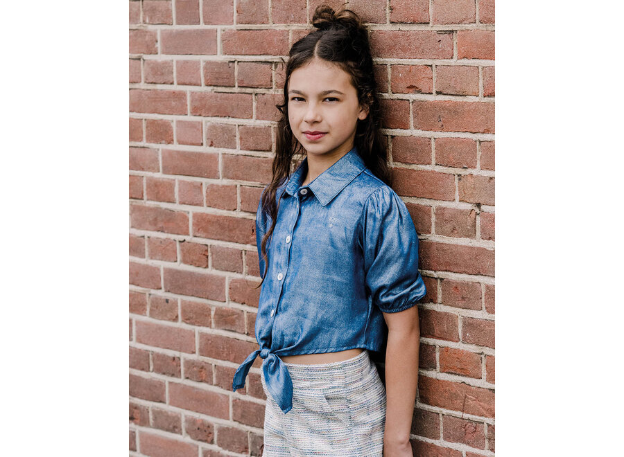 Short Amalia light blue