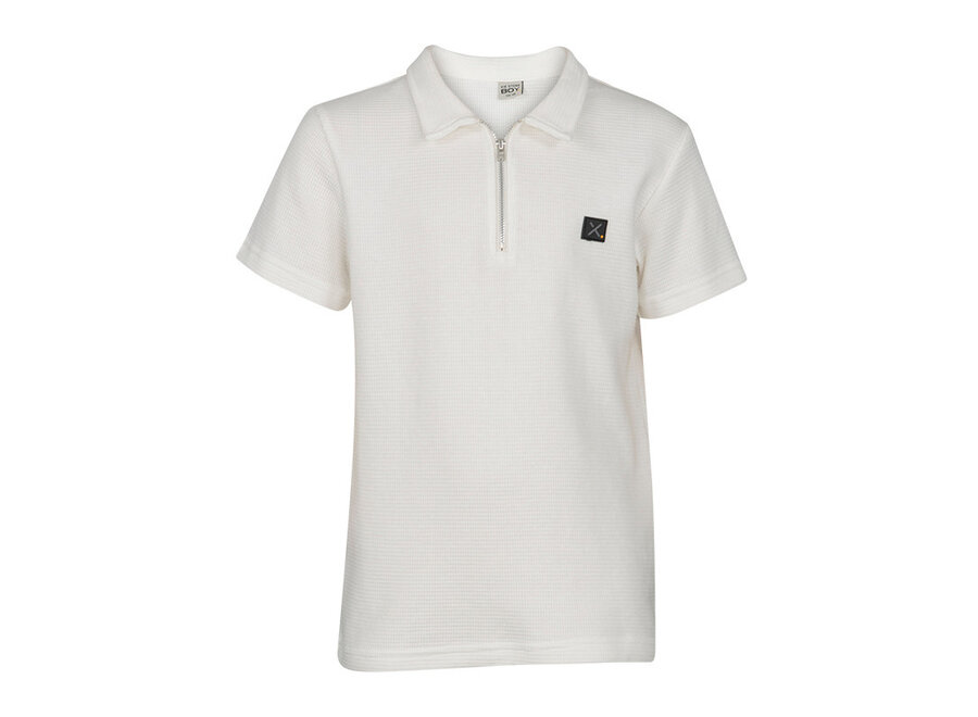 Polo Zip Stefan  off-white