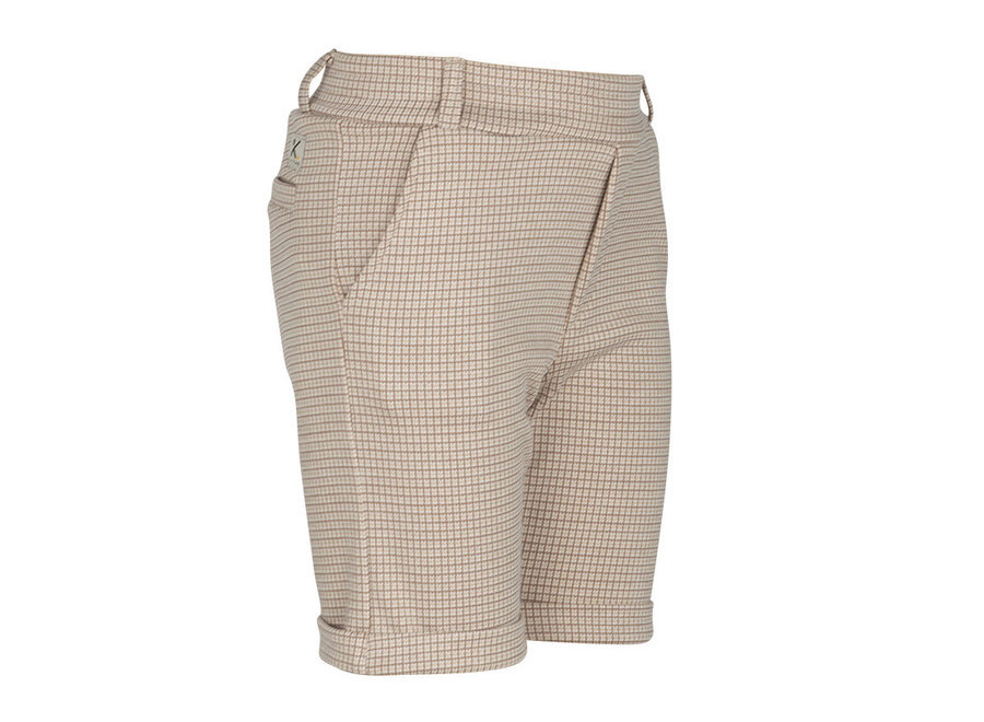 Short Thijs  check sand