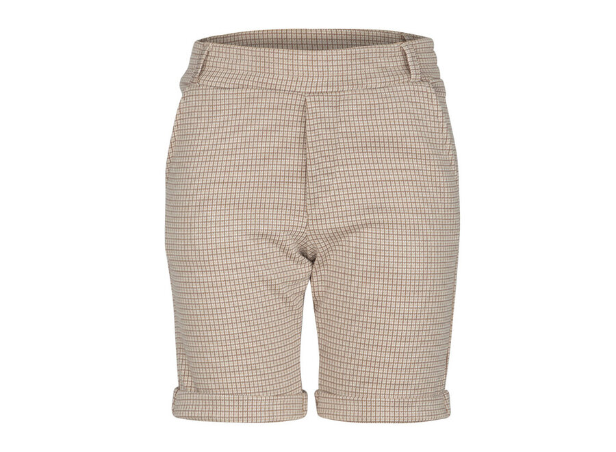 Short Thijs  check sand