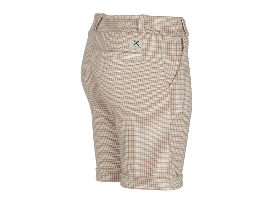 Short Thijs  check sand