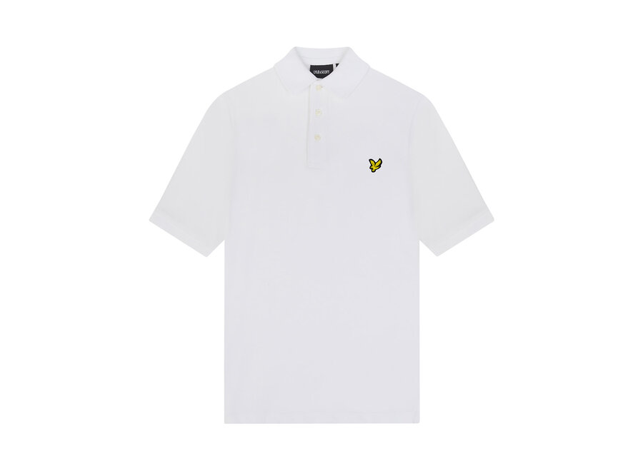 Plain Polo Shirt SPB2000V 626 White