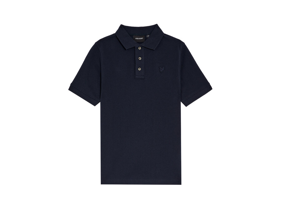 Linen Polo Shirt Z271 Dark Navy