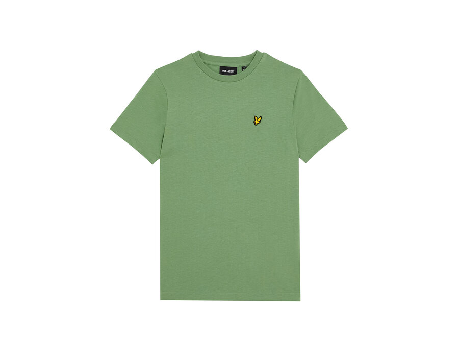 Plain T-shirt X576 Smoke Green
