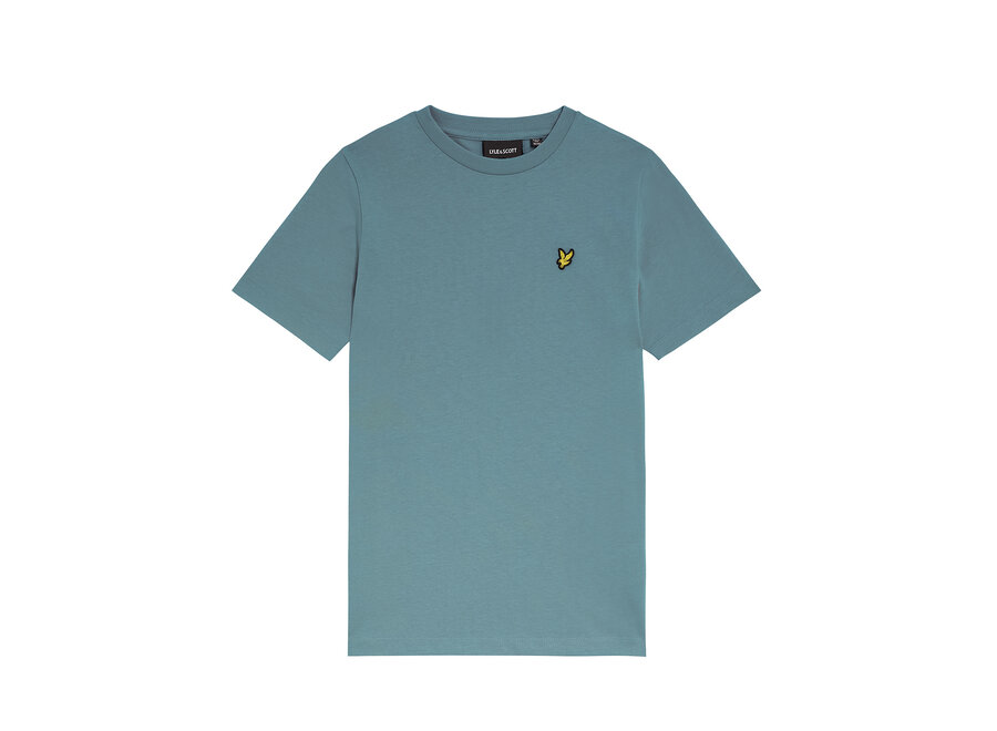 Plain T-shirt X579 Blue Storm