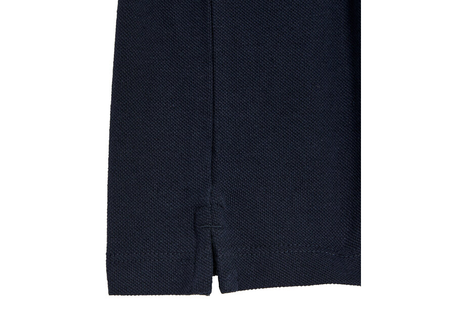 Linen Polo Shirt Z271 Dark Navy