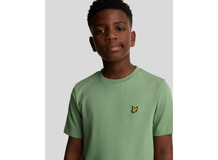Plain T-shirt X576 Smoke Green