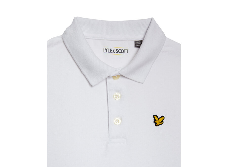 Plain Polo Shirt SPB2000V 626 White