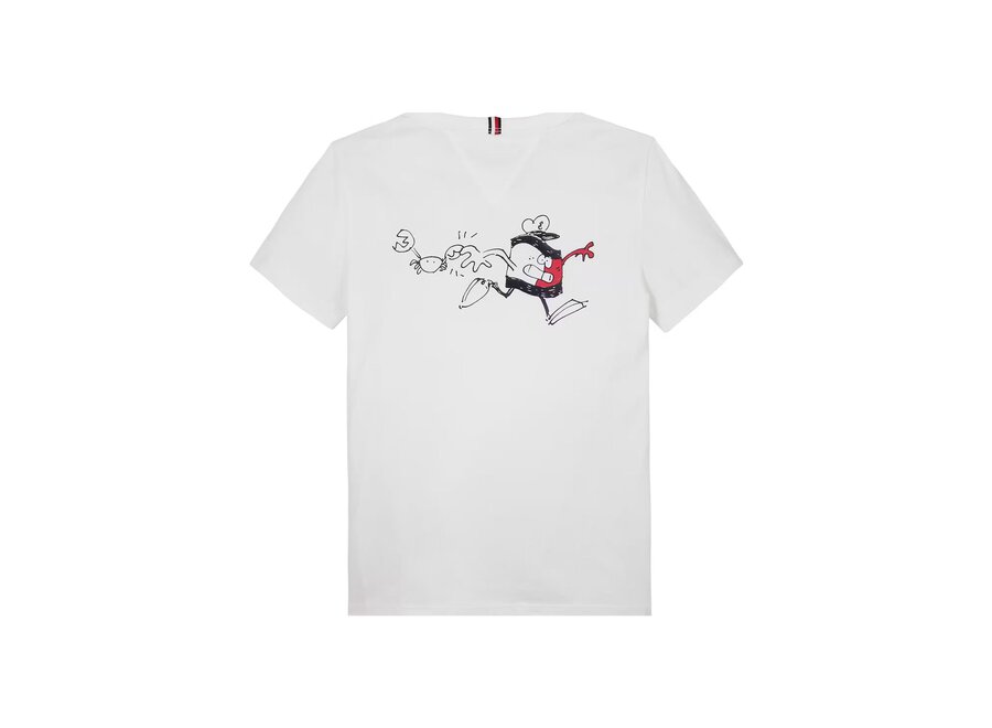 Flag Fun Tee Ss White