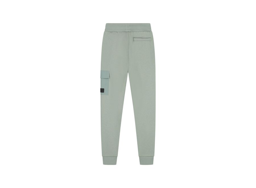 Nylon Pocket Sweatpants Agave Green
