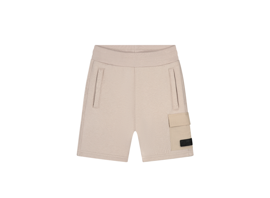 Nylon Pocket Shorts Taupe