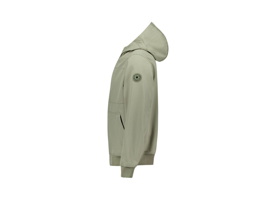 Softshell Jacket Chestpocket Laurel Oak