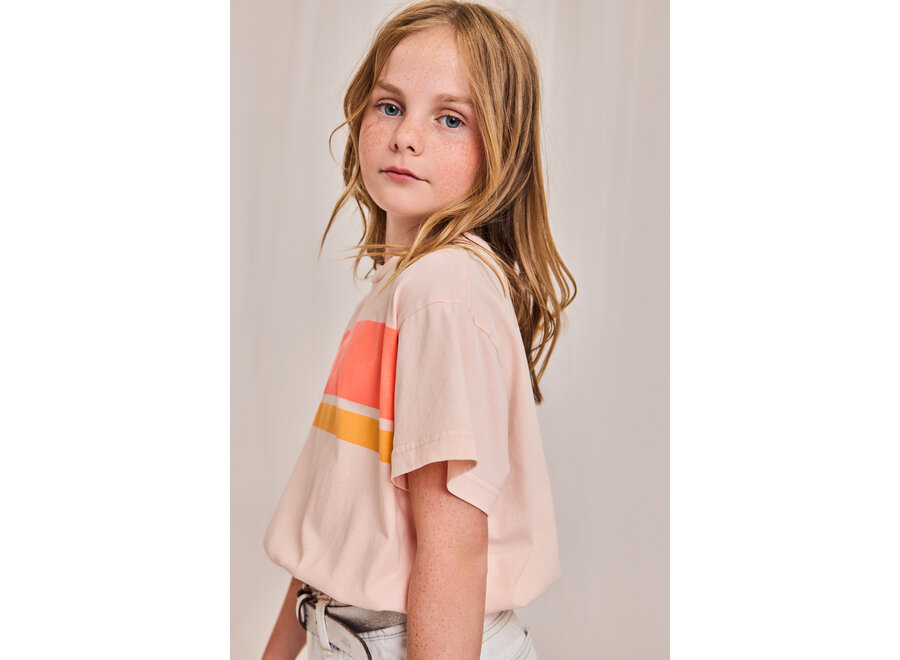 Maira T-Shirt Mstari Sw Rose
