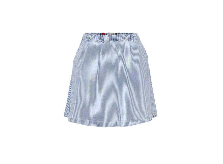 Little stretch denim Stripe skirt Denim Stripe