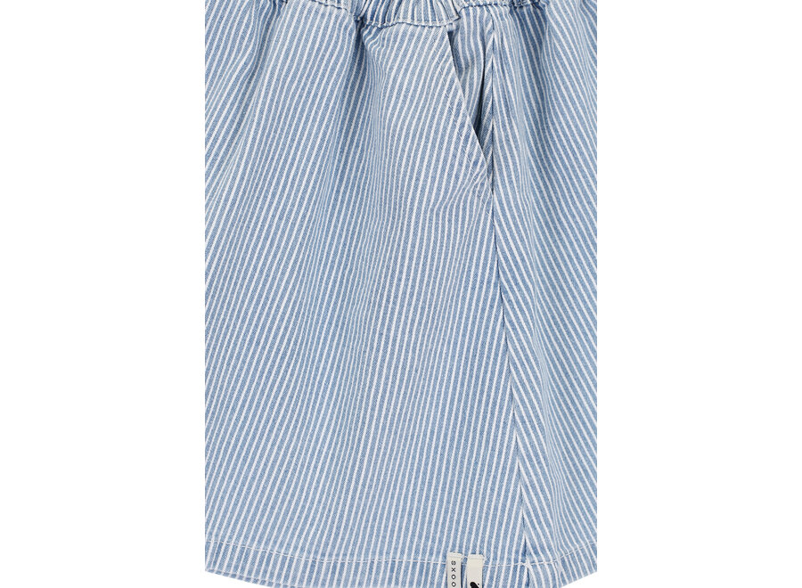 Little stretch denim Stripe skirt Denim Stripe