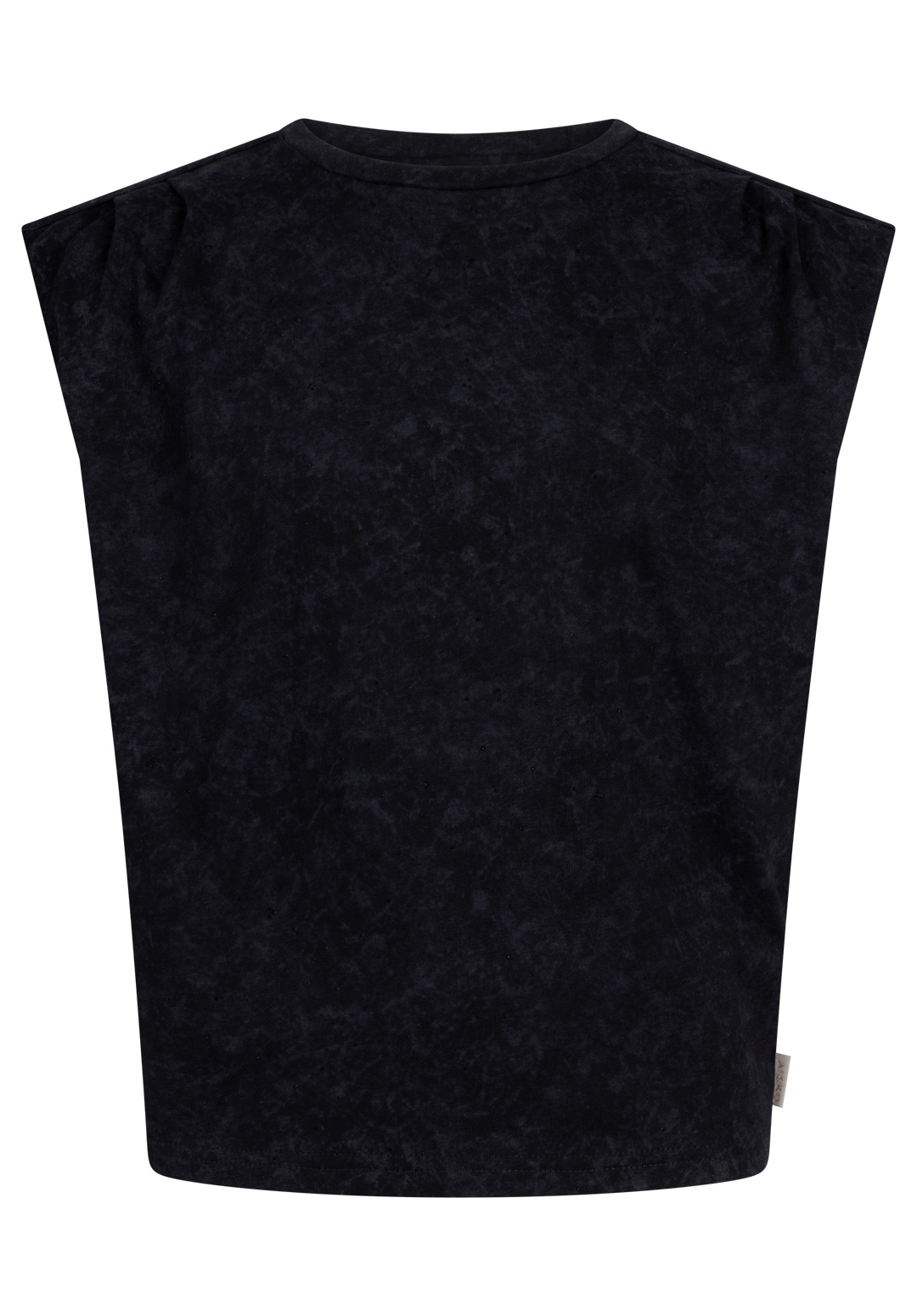Top Lucia Strass Co Black