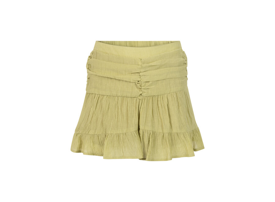 Skirt Izzy Crinkle Vis Greenolive