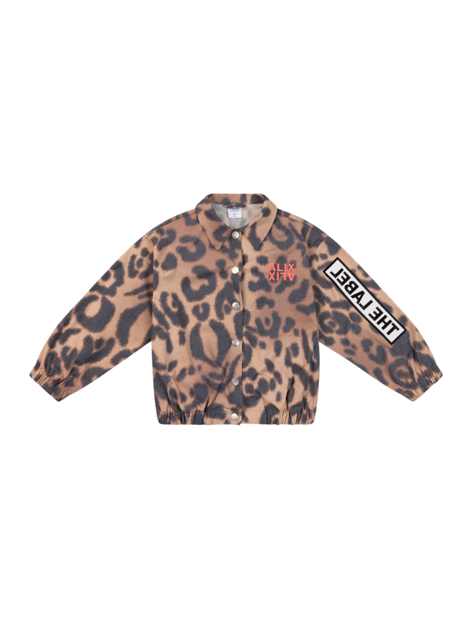 kids woven jaguar jacket 62503409353 animal - Dwarz - kinderkleding