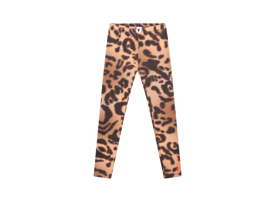 Kids Knitted Jaguar Legging Animal