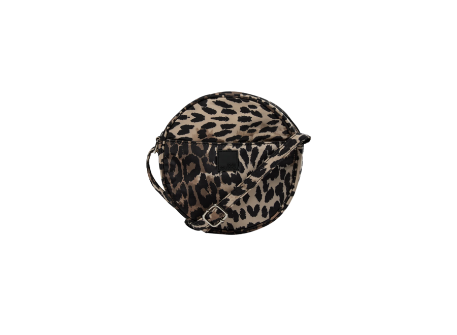 Rebeccasy bag 9086 light brown leopard Meisjes Tas