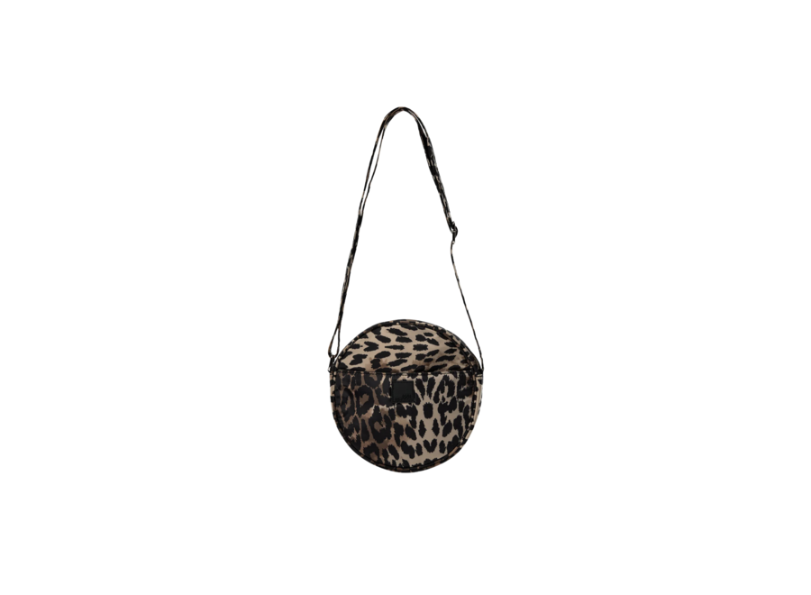 Rebeccasy bag 9086 light brown leopard Meisjes Tas