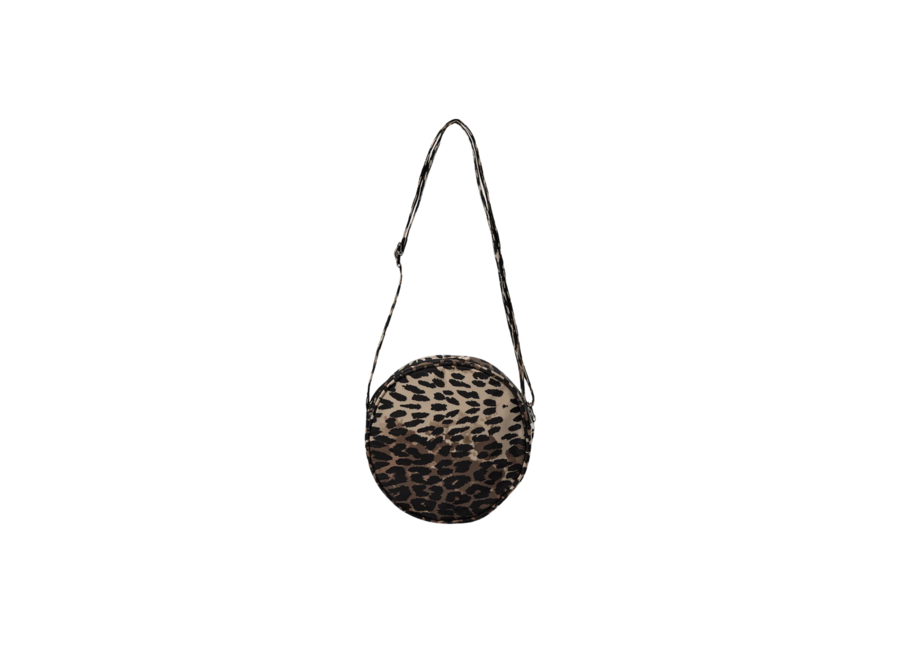 Rebeccasy bag 9086 light brown leopard Meisjes Tas