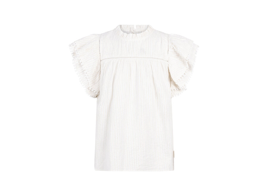 Top Ylenia Lurex Co Lesblancs