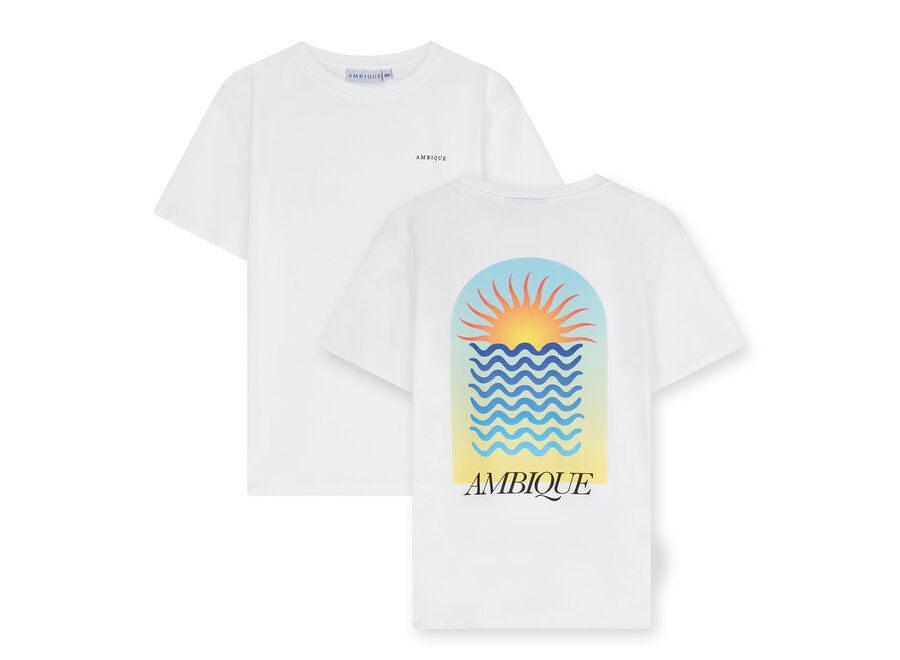 T-Shirt River  103 Ecru