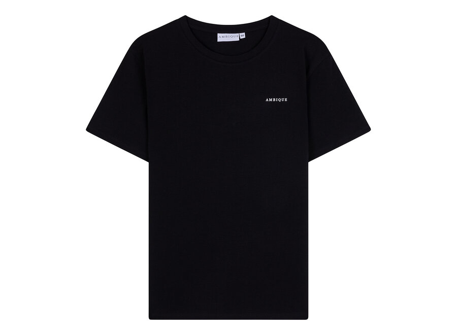 T-Shirt Justin 101 Black Jongens T-shirt