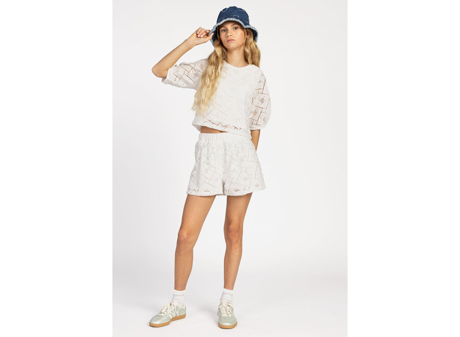 Short Merline Lace Pes Lesblancs