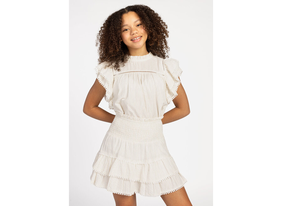 Top Ylenia Lurex Co Lesblancs