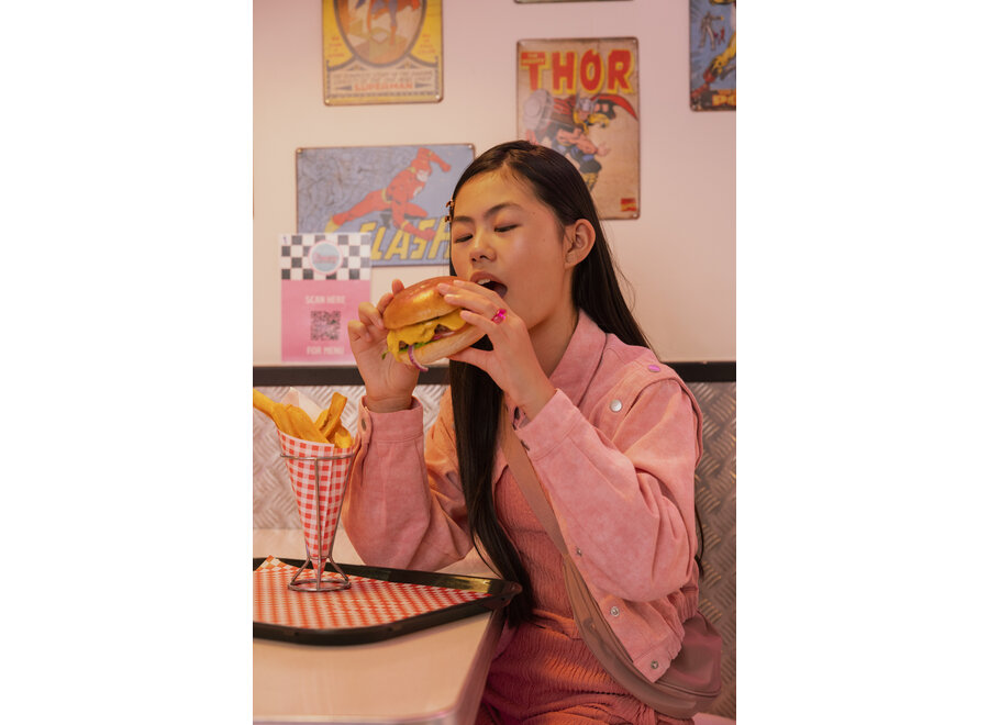 Jacket Marlyna Coloured Denim Co Blushrose