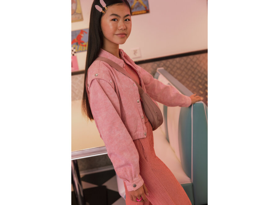 Jacket Marlyna Coloured Denim Co Blushrose