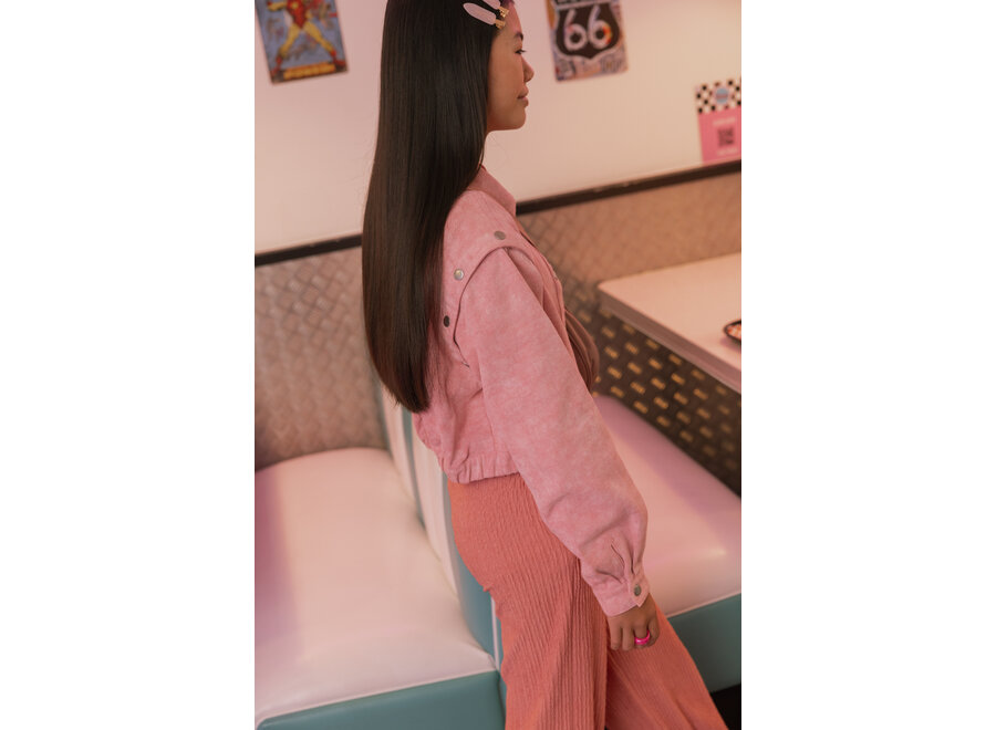 Jacket Marlyna Coloured Denim Co Blushrose