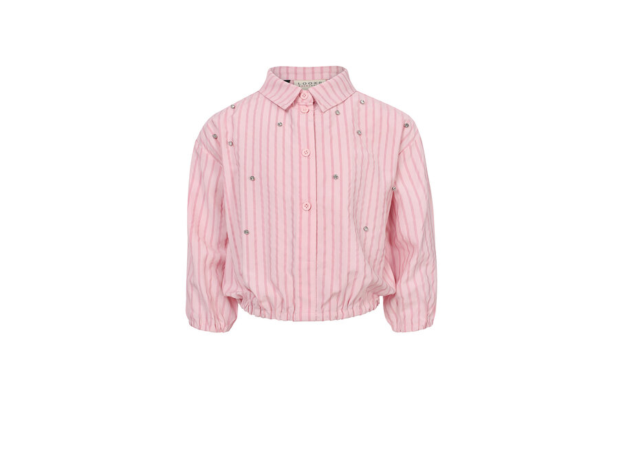 10Sixteen Blouse Pastel Pink