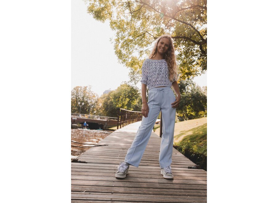 10Sixteen Pants Blue Pastel
