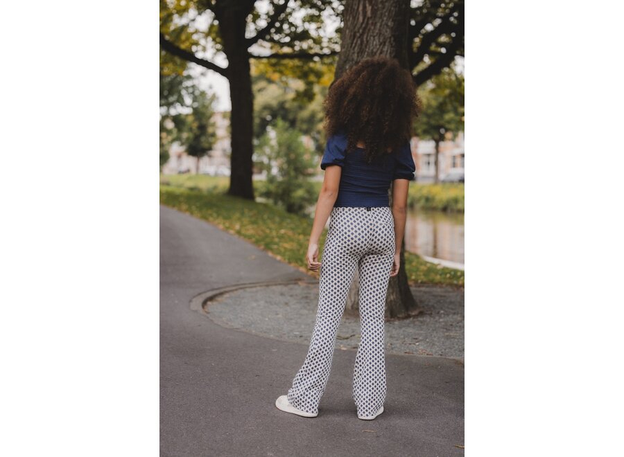 10Sixteen Flare Pants Mediterranean