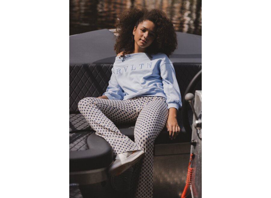 10Sixteen Flare Pants Mediterranean
