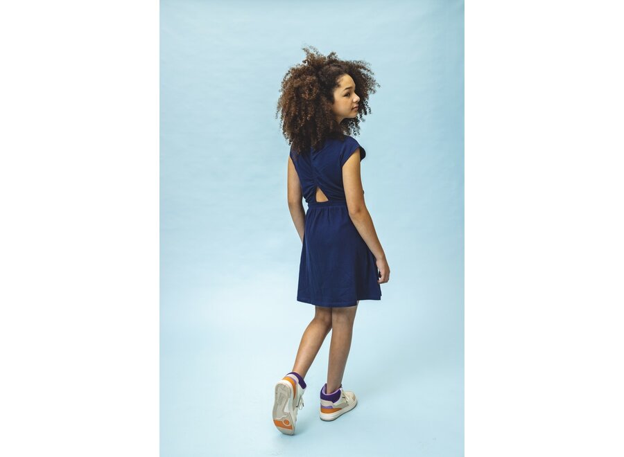 10Sixteen Dress Oxford Blue
