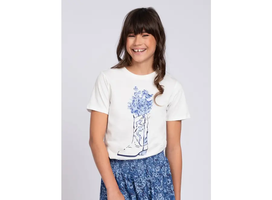 Boot T-Shirt Off White